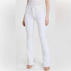 Joe’s Hi Honey High Rise Curvy Bootcut Jeans 28 White Denim